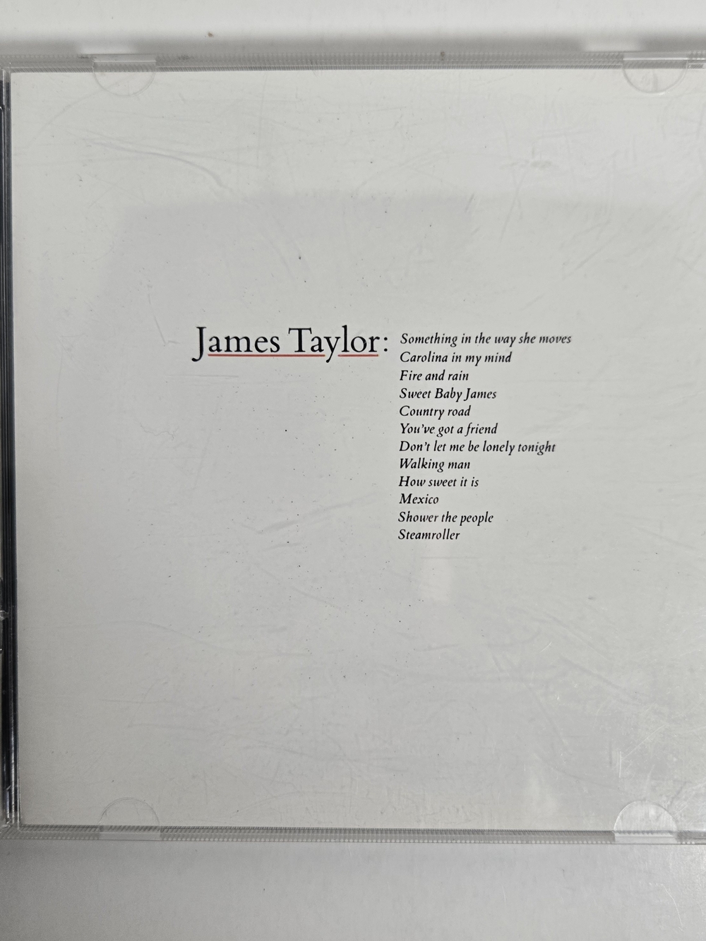 James Taylor, Greatest Hits CD. $8. Bundle 3 For $12!